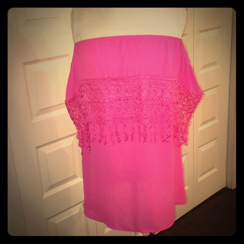 The Boutique pink blouse